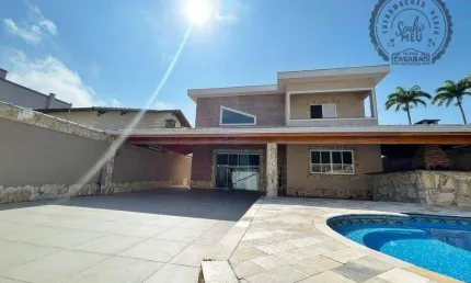 Casa com 5 quartos à venda na Rua dos Girassóis, Balneário Flórida, Praia Grande