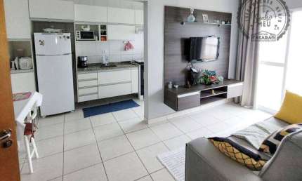 Apartamento com 1 dormitório à venda, 45 m² por R$ 330.000,00 - Caiçara - Praia Grande/SP