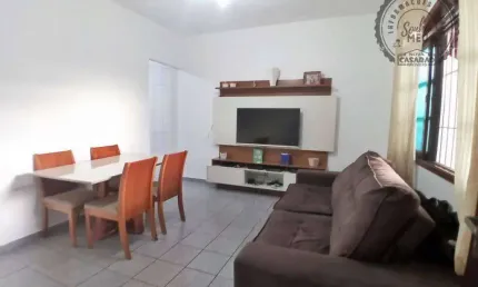 Casa com 2 dormitórios à venda, 104 m² por R$ 445.000,00 - Tupi - Praia Grande/SP
