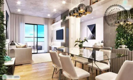 Apartamento com 3 quartos à venda na Rua Marília, Boqueirão, Praia Grande