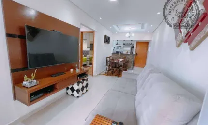 Apartamento com 2 dormitórios à venda, 88 m² por R$ 660.000,00 - Boqueirão - Praia Grande/SP