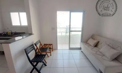 Apartamento com 1 dormitório à venda, 39 m² por R$ 350.000,00 - Boqueirão - Praia Grande/SP