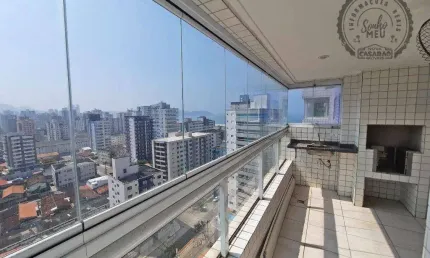 Apartamento com 2 quartos à venda na Rua Alberto Santos Dumont, Guilhermina, Praia Grande