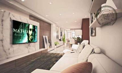 Cobertura com 4 dormitórios à venda, 208 m² por R$ 2.400.000,00 - Guilhermina - Praia Grande/SP
