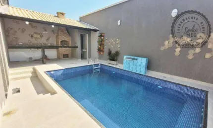 Casa em condomínio fechado com 2 quartos à venda na Avenida Professor Daijiro Matsuda, Balneário Maracanã, Praia Grande