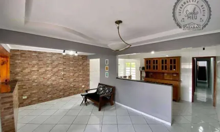 Casa com 4 quartos à venda na Rua Joaquim Teixeira de Carvalho, Canto do Forte, Praia Grande