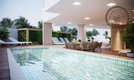 Apartamento com 2 quartos à venda na Avenida Presidente Kennedy, Vila Mirim, Praia Grande