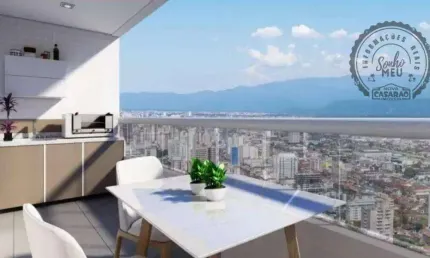 Apartamento com 2 quartos à venda na Rua Coronel Fontenele, Canto do Forte, Praia Grande