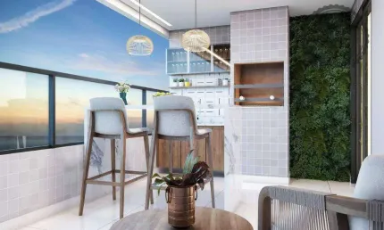 Apartamento com 2 quartos à venda na Rua Professora Maria José Baroni F. da Silva, Balneário Maracanã, Praia Grande