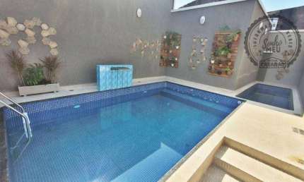 Casa em condomínio fechado com 2 quartos à venda na Avenida Professor Daijiro Matsuda, Balneário Maracanã, Praia Grande
