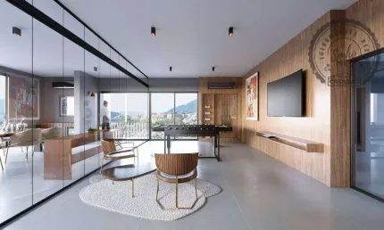 Apartamento com 1 quarto à venda na Avenida Costa Machado, Canto do Forte, Praia Grande