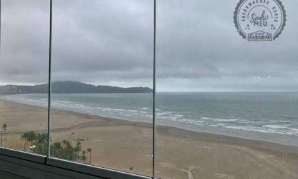 Apartamento com 3 dormitórios à venda, 177 m² por R$ 1.300.000,00 - Vila Guilhermina - Praia Grande/SP