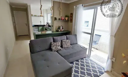 Apartamento com 1 quarto à venda na Rua Flamengo, Guilhermina, Praia Grande