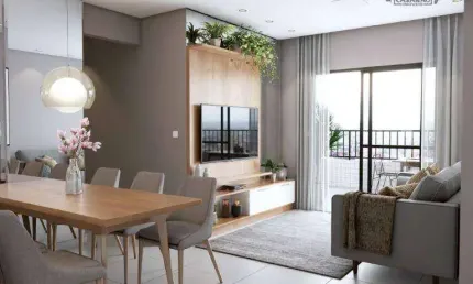 Apartamento com 2 quartos à venda na Rua Fernão Dias, Aviação, Praia Grande