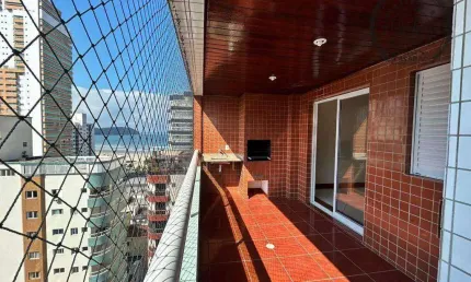 Apartamento com 3 quartos para alugar na Rua Leblon, Guilhermina, Praia Grande