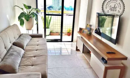 Apartamento com 1 quarto à venda na Rua Carlos Martiniano de Andrade Bitencourt, Aviação, Praia Grande
