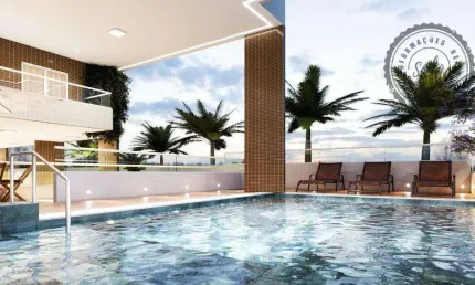 Apartamento com 1 quarto à venda na Rua Nicarágua, Guilhermina, Praia Grande
