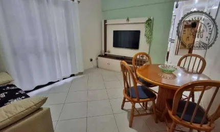 Apartamento com 1 quarto à venda na Avenida Brasil, Guilhermina, Praia Grande