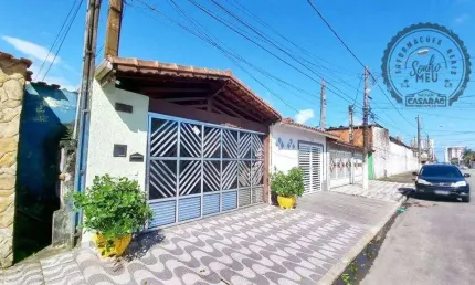 Casa com 2 dormitórios à venda, 72 m² por R$ 330.000,00 - Maracanã - Praia Grande/SP