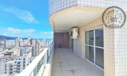 Cobertura com 3 quartos à venda na Rua Doutor João Sampaio, Guilhermina, Praia Grande