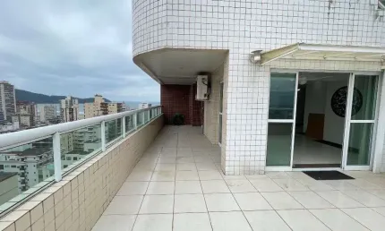 Cobertura com 3 quartos à venda na Rua Doutor João Sampaio, Guilhermina, Praia Grande