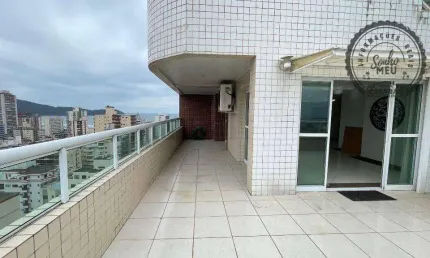 Cobertura com 3 quartos à venda na Rua Doutor João Sampaio, Guilhermina, Praia Grande
