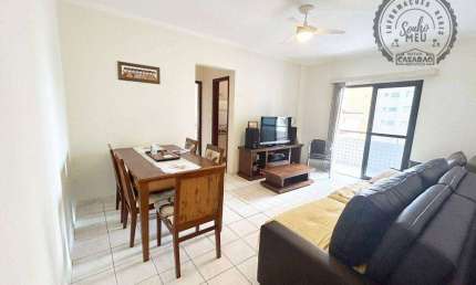 Apartamento com 2 dormitórios à venda, 97 m² por R$ 532.000,00 - Guilhermina - Praia Grande/SP