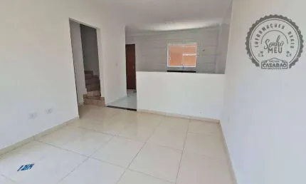 Casa em condomínio fechado com 2 quartos à venda na Rua Santa Maria de Jesus, Jardim Quietude, Praia Grande