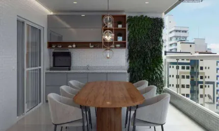 Apartamento com 2 quartos à venda na Rua Eponina, Aviação, Praia Grande