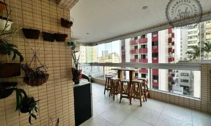 Apartamento com 3 quartos à venda na Avenida Marechal Maurício José Cardoso, Canto do Forte, Praia Grande