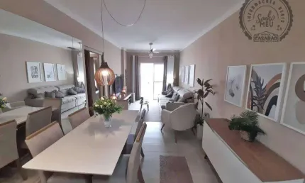 Apartamento com 2 quartos à venda na Rua Ophélia Caccetari Reis, Aviação, Praia Grande