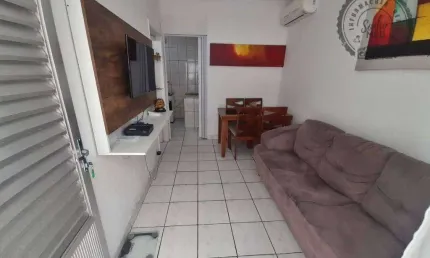 Apartamento com 1 quarto à venda na Avenida Rio Branco, Canto do Forte, Praia Grande
