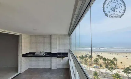 Apartamento com 3 quartos à venda na Rua Copacabana, Guilhermina, Praia Grande