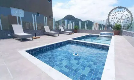 Apartamento com 1 quarto à venda na Rua Rui Barbosa, Canto do Forte, Praia Grande