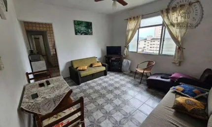 Apartamento com 1 quarto à venda na Avenida Brasil, Guilhermina, Praia Grande