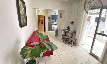 Apartamento com 1 quarto à venda na Rua General Osório, Canto do Forte, Praia Grande