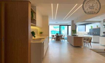 Casa com 5 quartos à venda na Rua Heitor Sanches, Canto do Forte, Praia Grande