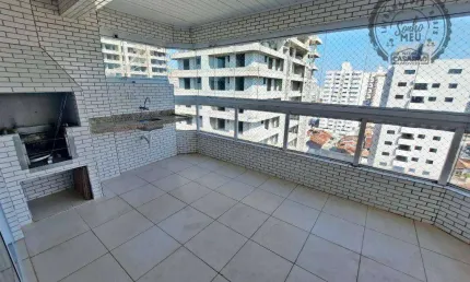 Apartamento com 3 quartos à venda na Rua Bolívia, Guilhermina, Praia Grande