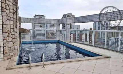 Apartamento com 1 quarto à venda na Avenida Costa Machado, Canto do Forte, Praia Grande