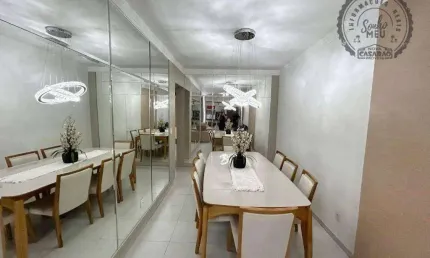 Apartamento com 3 quartos à venda na Rua Copacabana, Guilhermina, Praia Grande