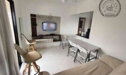Apartamento com 2 dormitórios à venda, 53 m² por R$ 375.000,00 - Vila Assunção - Praia Grande/SP