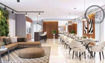 Apartamento com 2 quartos à venda na Rua Rui Barbosa, Canto do Forte, Praia Grande