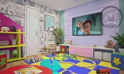 Apartamento com 3 quartos à venda na Rua Alberto Santos Dumont, Guilhermina, Praia Grande