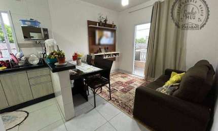 Casa em condomínio fechado com 3 quartos à venda na Rua Carlos Chiaroni, Vila Antártica, Praia Grande
