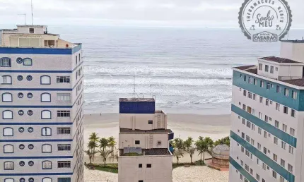 Apartamento com 3 quartos à venda na Rua Uirapuru, Tupi, Praia Grande