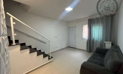 Casa em condomínio fechado com 2 quartos à venda na Rua Doutor Gervásio Bonavides, Vila Caiçara, Praia Grande