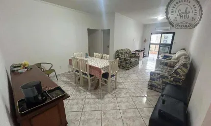 Apartamento com 3 dormitórios à venda, 147 m² por R$ 799.000,00 - Guilhermina - Praia Grande/SP