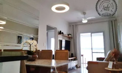 Apartamento com 2 quartos para alugar na Avenida Presidente Kennedy, Vilamar, Praia Grande