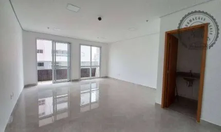 Sala comercial com 1 sala para alugar na Rua Fumio Miyazi, Boqueirão, Praia Grande