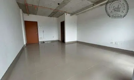 Sala comercial com 1 sala para alugar na Rua Fumio Miyazi, Boqueirão, Praia Grande